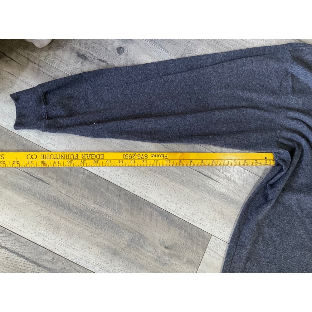 Carhartt Mens 2XL Loose Fit Long Sleeve Graphic Logo T-Shirt Charcoal Gray - Picture 6 of 7